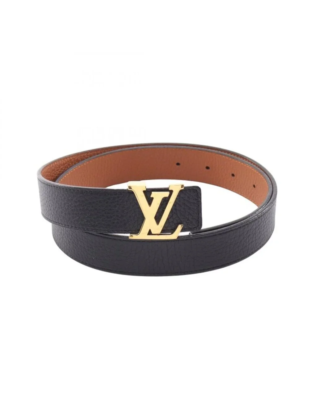 Louis Vuitton Belt Ceinture LV Initial Madeleine Reversible Leather